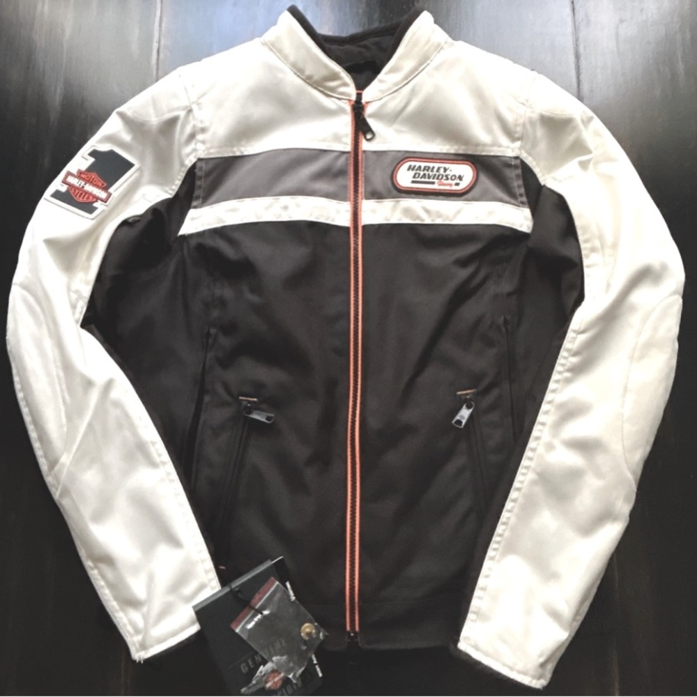 Rare Harley-Davidson Women’s Fennimore Riding Motorcycle Jacket Size Small - Picture 2 of 16